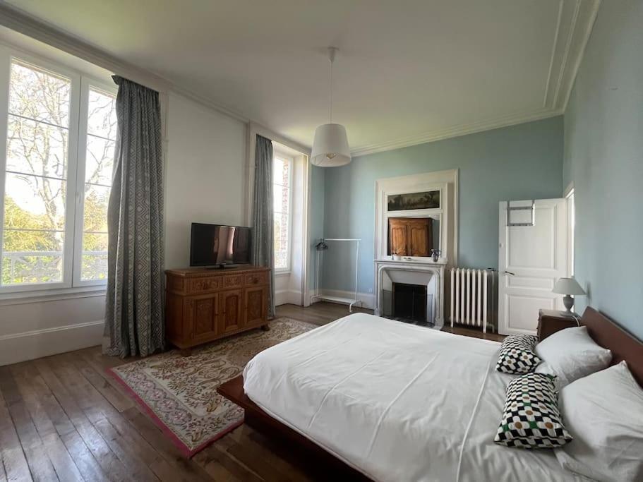 Villa La Demeure De Margot - 24 Couchages Villeneuve-sur-Yonne Esterno foto