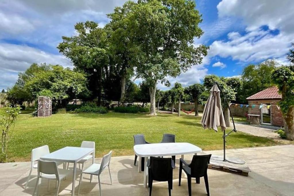 Villa La Demeure De Margot - 24 Couchages Villeneuve-sur-Yonne Esterno foto