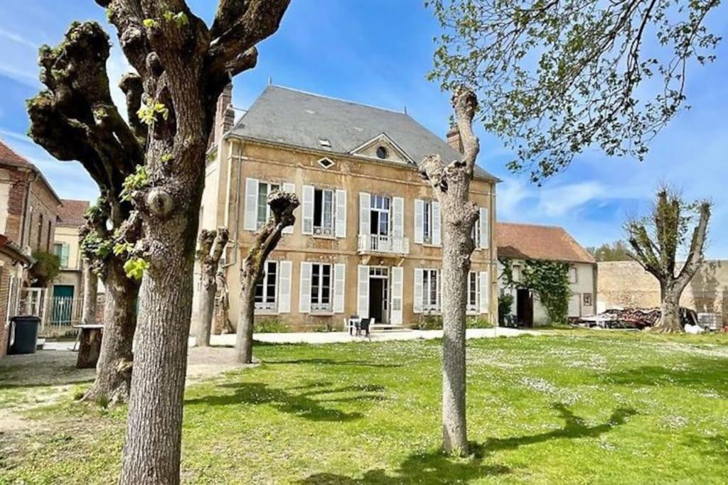 Villa La Demeure De Margot - 24 Couchages Villeneuve-sur-Yonne Esterno foto
